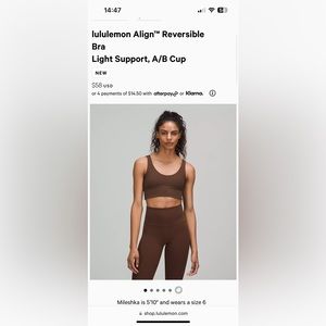 lululemon Align™ Reversible Bra